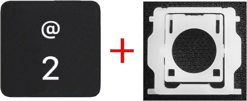 GRMTRV Replacement Individual Key Cap Hinge for MacBook Air 13'' 15'' M3 M4 A3113 A3114 A3240 A3241, 14'' 16'' Pro/Max M4 A3185 A3186 A3401 A3112 A3403 2024-2025 (2) - Image 4